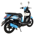 China Melhores 125cc ciclomotor Scooter azul 