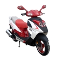 Adulto gás Motor Scooter 150cc vermelho 